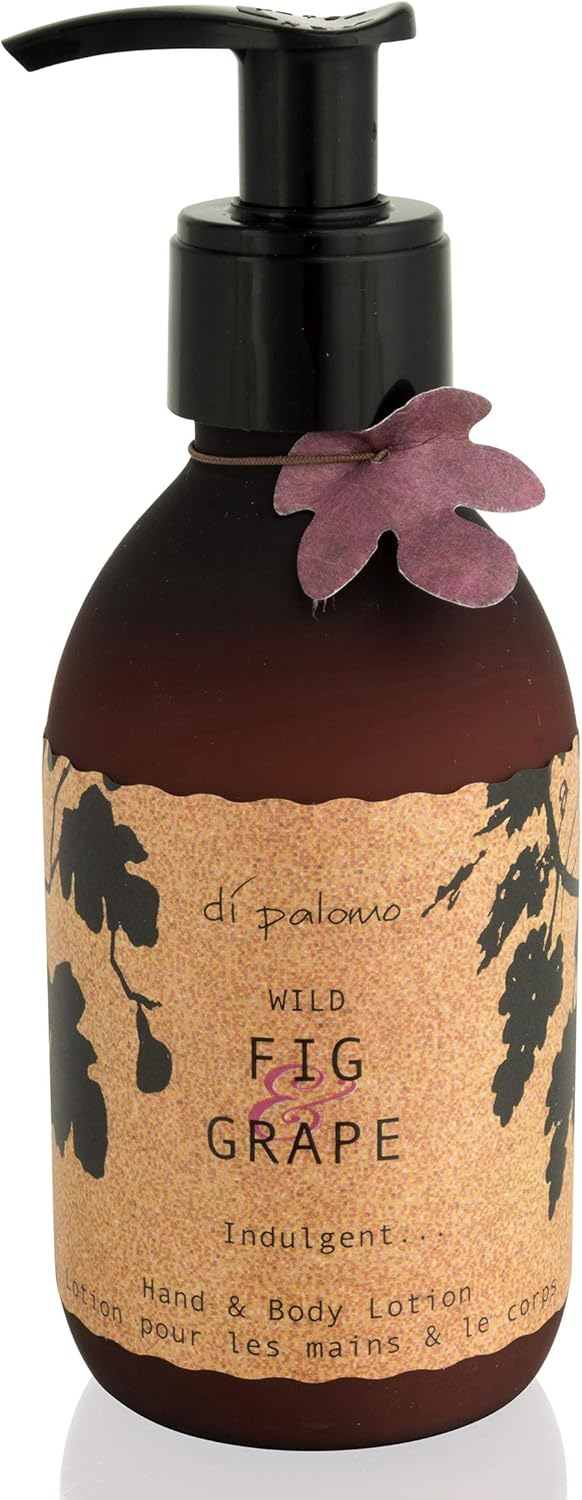 Di Palomo Vegan Wild Fig & Grape Hand & Body Lotion 240ml. Hand & Body Lotion with Moisturising Skin Care. Body Cream for Dry Skin