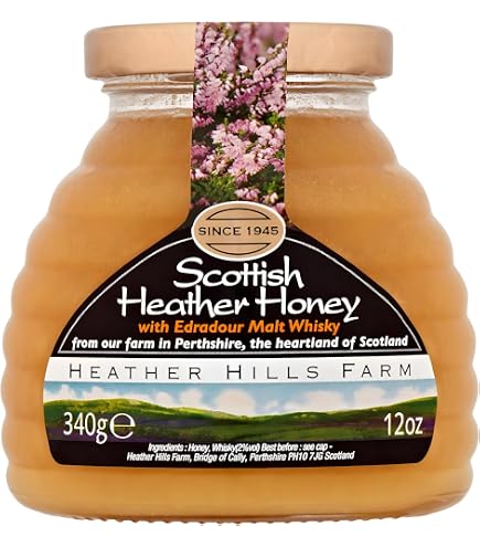 Amazon.com : Heather Hills Farm Raw Scottish Heather Honey Jar