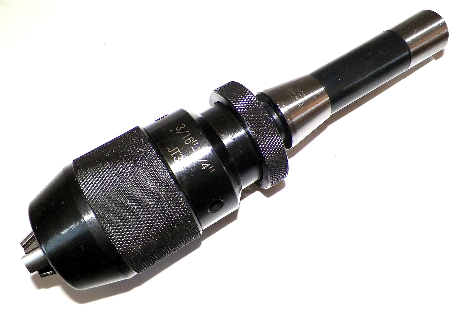Z LIVE CENTER Keyless 3/16"- 3/4" Drill Chuck with R8 Shank Adapter
