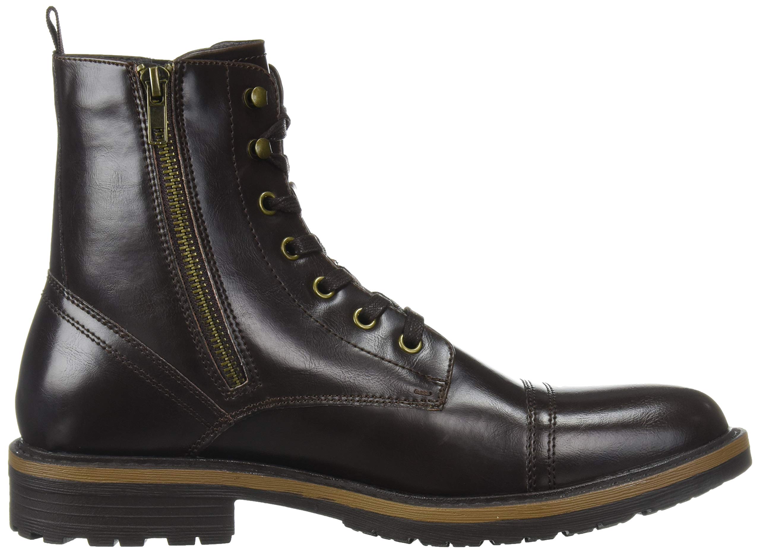 Unlisted by Cole Men's Shoes Captain Boot Cap Toe Brown Size 11