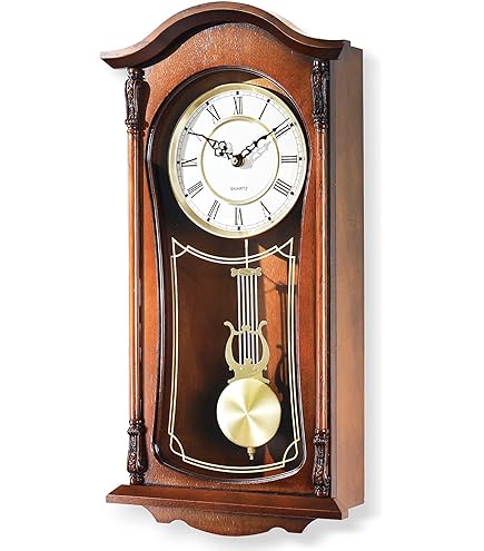 Amazon.com: Clockswise Vintage Grandfather-Style Wall Clock with