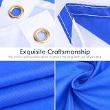 AhfuLife Scottish Flag 5ft x 3ft Double-Sided with Brass Grommets view 3