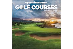 2026 Sports Illustrated Golf Courses Wall Calendar