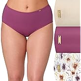 Bali womens Underwear Brief Pack, Lux Cotton Essentials Brief Underwear, Moisture-wicking, 3-pack