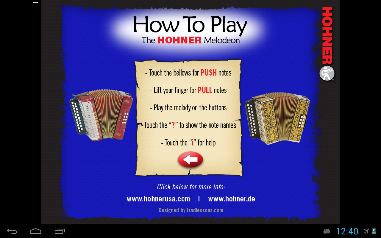 Hohner B/C Button Accordion - Thumbnail 4