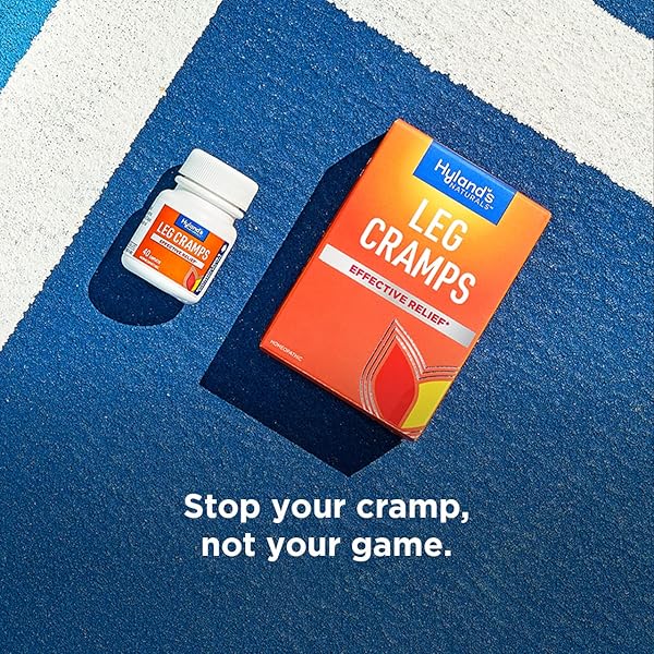 HYLAND’S LEG CRAMP TABLETS, NATURAL RELIEF OF CALF, LEG AND FOOT CRAMP, QUICK DISSOLVING TABLETS, 100 COUNT