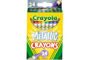 Crayola Crayons métalliques, 24 pièces