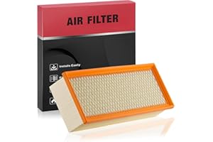BDFHYK CA9711 Engine Air Filter Compatible with Audi A3, Q3, TT (Quattro), Compatible with Volkswagen Jetta, Passat, Beetle, CC, Golf, GTI & More, 1.8L 1.9L 2.0L, Replace# PA4622