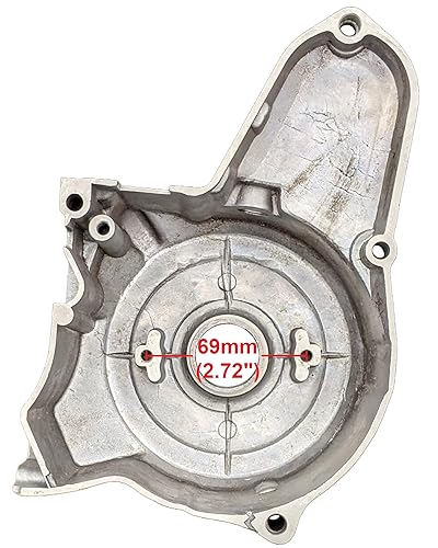 RedCap Stator Cover For 50cc-125cc ATV/Dirt Bike - Replacement Left Engine Cover For 2-Coil Stator