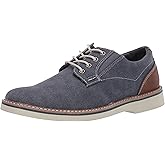 Nunn Bush Mens Barklay Canvas Plain Toe Oxford Lace Up