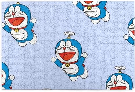 Amazon Co Jp ドラえもん ジグソーパズル 1000 ピース 大人用 子供用 木製 チャレンジングファミリーゲーム 50x75cm ホーム キッチン