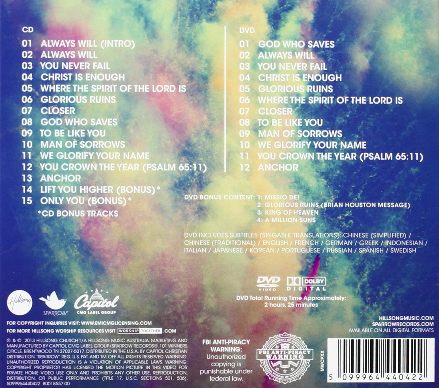 Hillsong Live Glorious Ruins Cd Dvd Combo Deluxe Edition Amazon Com Music