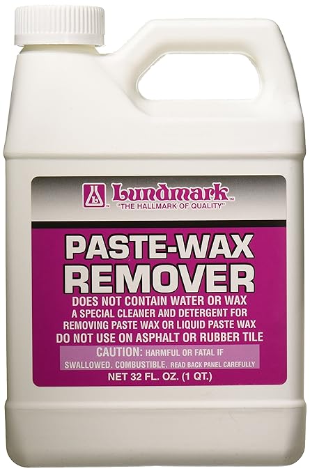 Lundmark Wax Remover For Paste Wax Floors 6 X 32 Oz