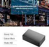 HAOCHEN 6 Pcs Plastic Project Box 100x60x25 mm ABS Enclosure Black view 6