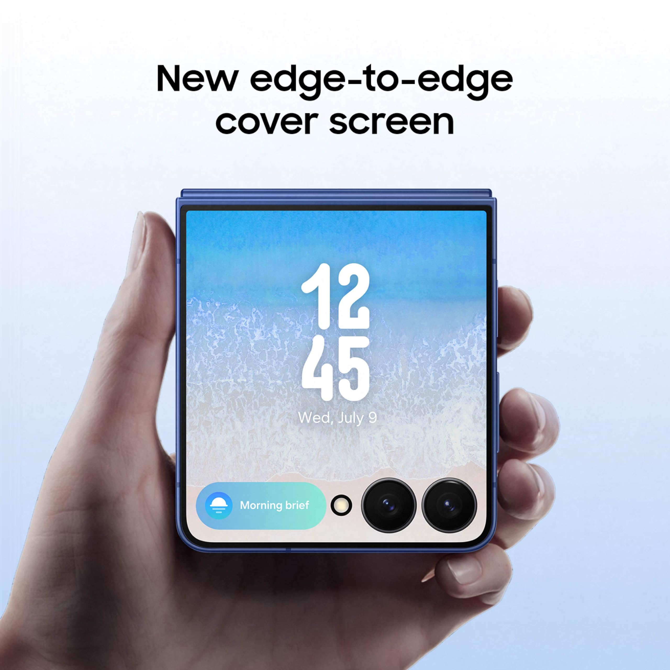 Teléfono celular Samsung Galaxy Z Flip7, teléfono inteligente con IA de 256 GB, Android desbloqueado, batería de larga duración, 2025, garantía del fabricante de EE. UU. por 1 año, negro azabache