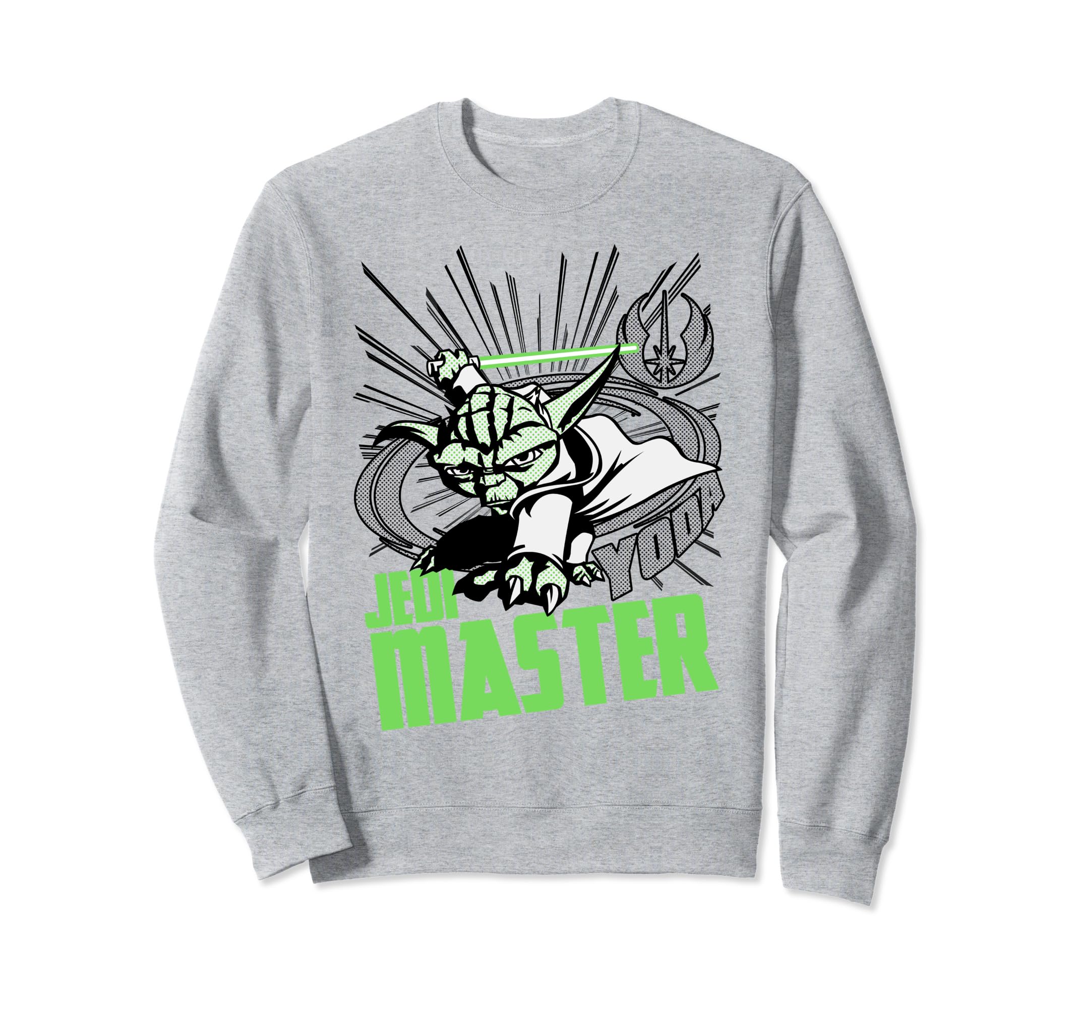 Star Wars: Clone Wars Yoda Jedi Master Action Pose Sweatshirt
