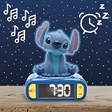 Lexibook Disney Stitch Nightlight Alarm Clock RL800DLXB Blue view 2