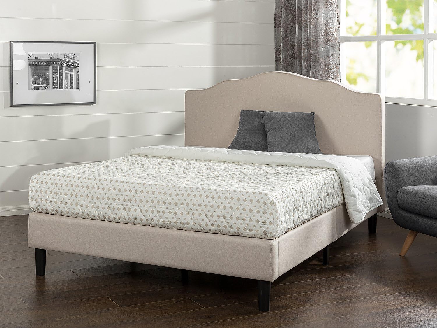 Best Scalloped Headboard Bed Frame