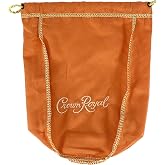 Orange Crown Royal Bag w/Drawstring - Perfect for Storage Gift Bags Shiftboot Carrying Dice or Games Felt Fabric for Sewing - from Crown Peach Bottles