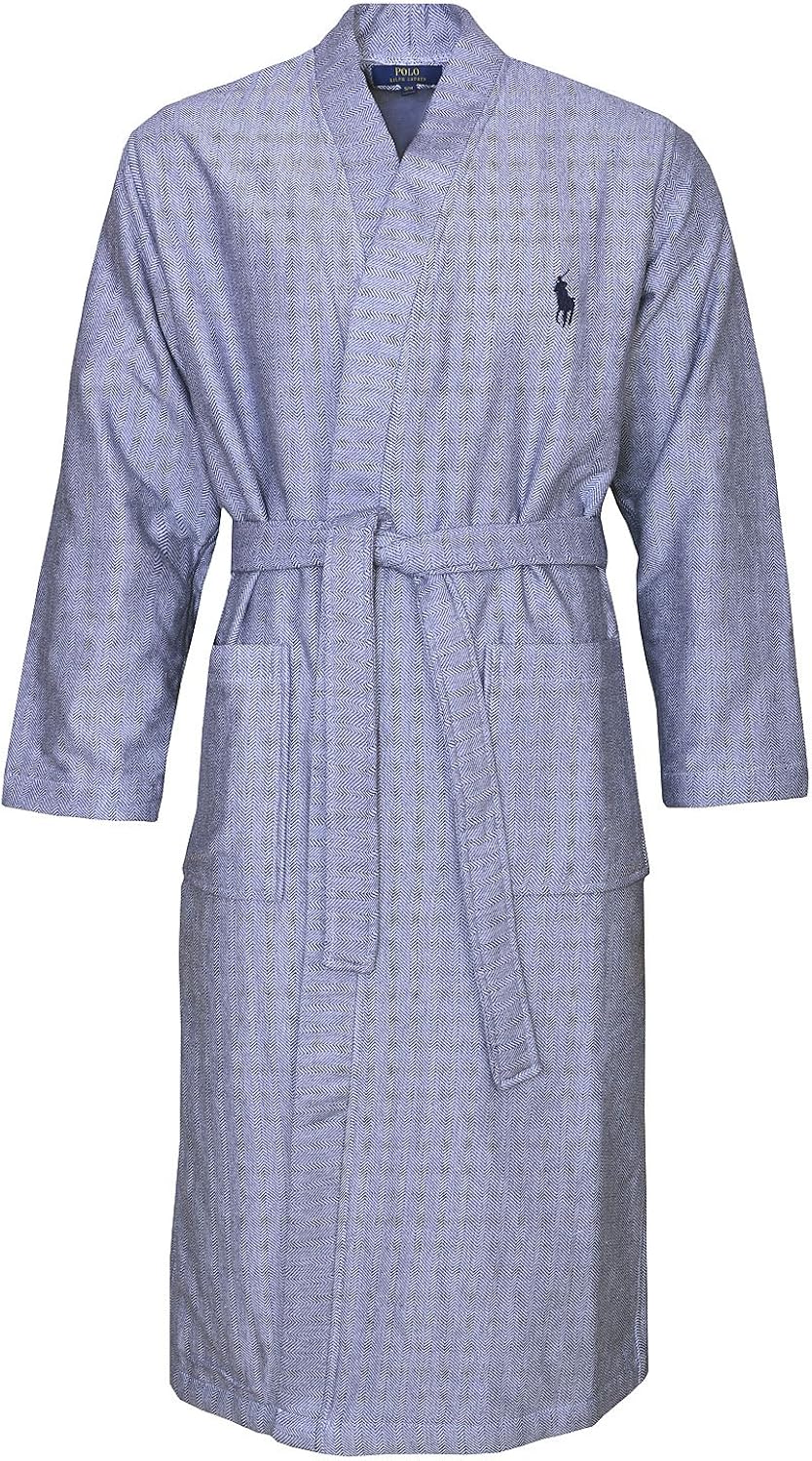 Ralph Lauren Polo Men's Bathrobe Blue XXXLarge Amazon.co.uk Clothing