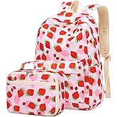 CAMTOP Backpack for Kids, Boys Girls Preschool Backpacks with Lunch Box Toddler Kindergarten School Bookbag Set