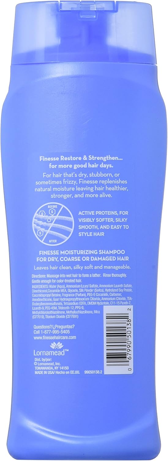Finesse Shampoo Moisturizing 385 ml, 368.5 g (Pack of 1) - Image 3