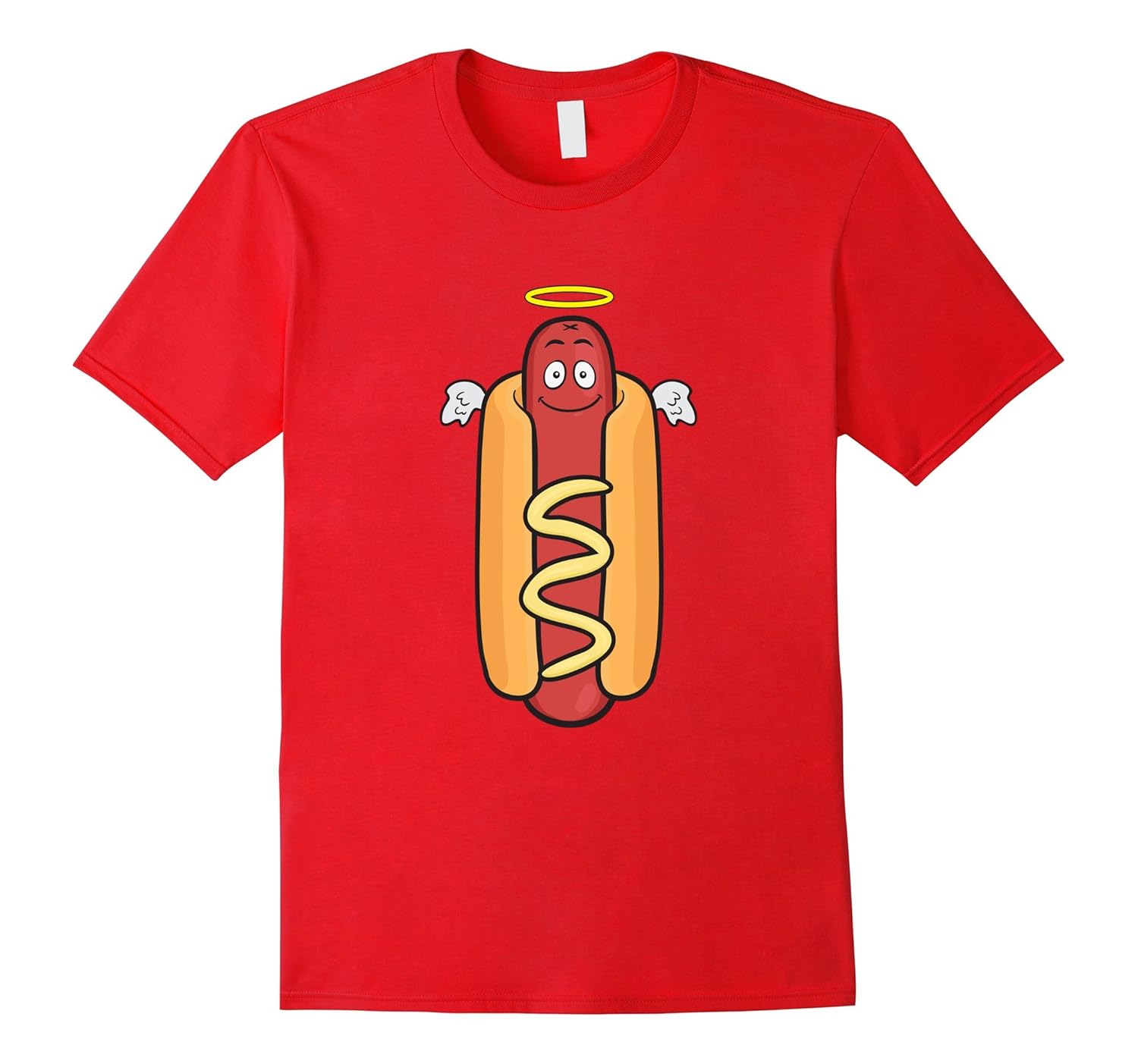 Angel Emoji T-Shirt (Good Hot Dog With Halo)-ANZ