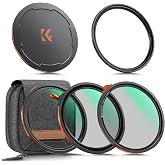 K&amp;F CONCEPT 49mm Magnetic CPL &amp; ND2-32 &amp; Black Diffusion 1/4 Filter Kit | True Color, Multi-Coated HD Optical Glass, A2 Quick Swap Video Gear with Cap &amp; Ring for Vlogging &amp; Photography, Nano-X, FU704