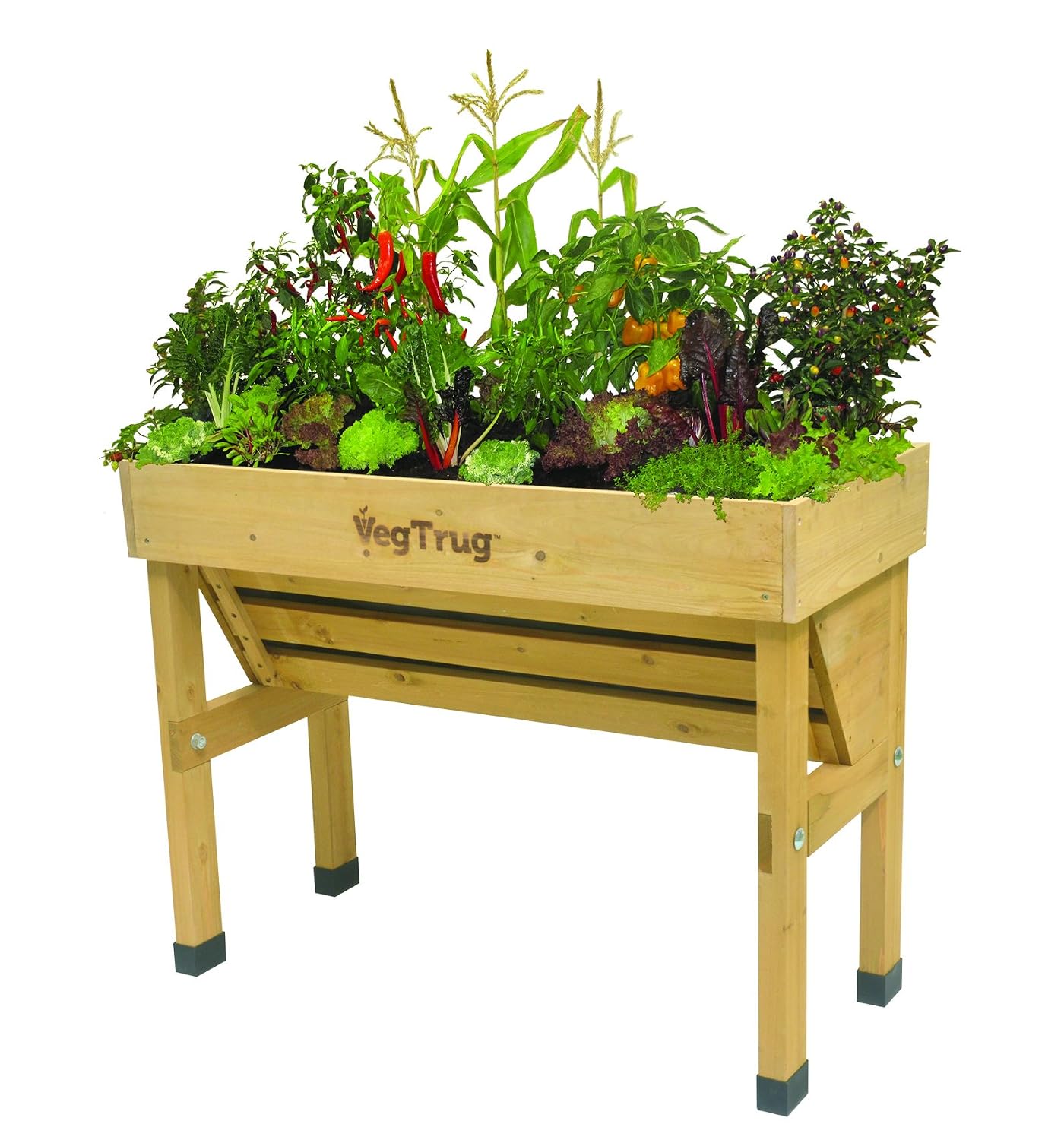 VegTrug Tamaño pequeño de Pared vehículo VTWHSN0381 1 m - Natural ...