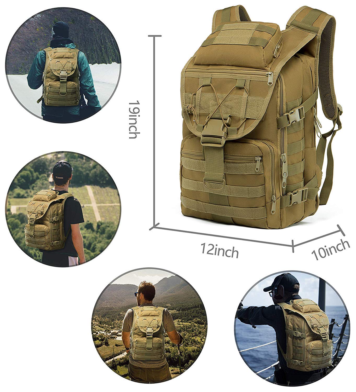 military packs and bags