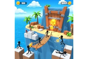 Endless Runner Game Big Head Characters and Obstacles