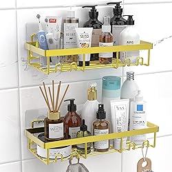 Moforoco Shower Caddy Shelf Organizer Rack, Self