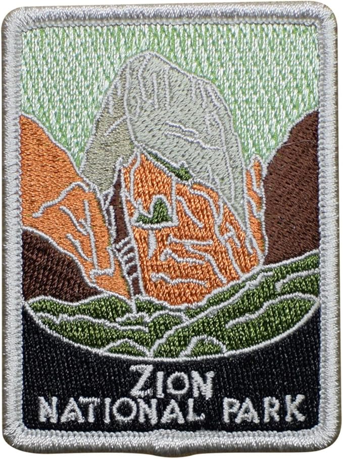 Zion National Park, Utah Patch Embroidered Iron-on Applique - Foto 5
