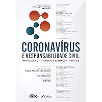Coronavírus e responsabilidade civil: Impactos contratuais e extracontratuais (Portuguese Edition) book cover