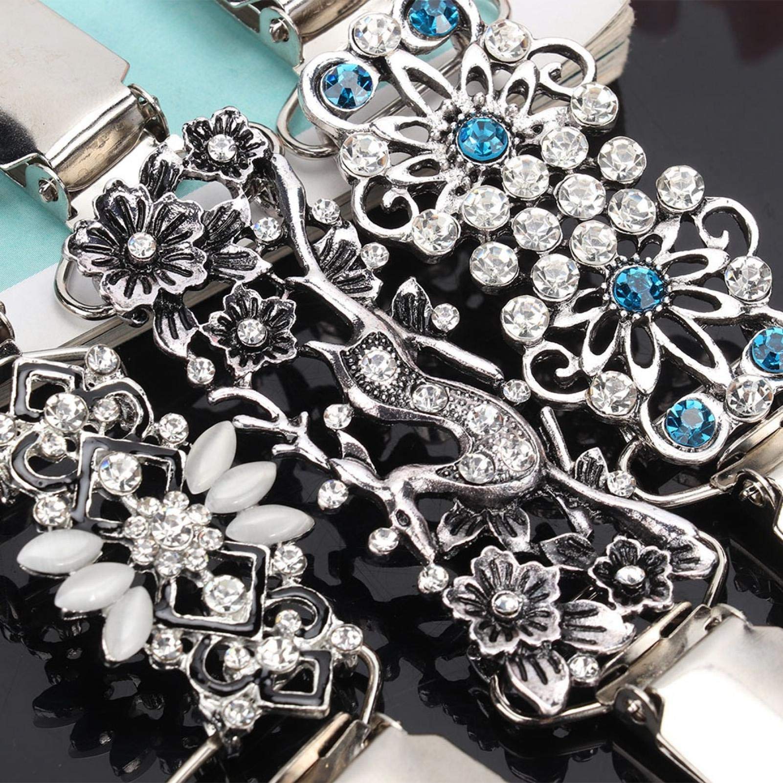 Cardigan Brooch, 3pcs Cardigan Clip, Gift for Friends and Family Women Unfading