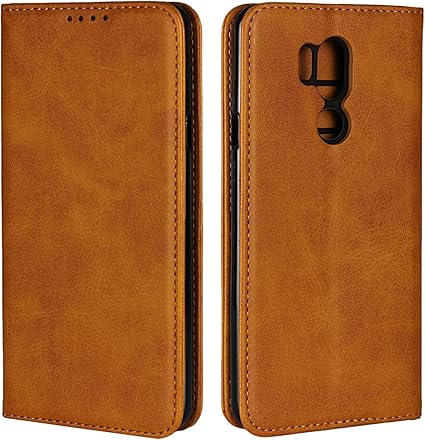Amazon Co Jp Litbrian Android One X5 ケース 手帳型 ベルト無し マグネット スマホケース スタンド機能 Y Mobile カバー アンドロイド レザーケース ブラウン 家電 カメラ