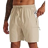 Willit Men's Hiking Cargo Shorts Quick Dry Golf Athletic Shorts 7" Lightweight Summer Shorts with Pockets