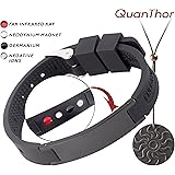 EMF Protection Anti Radiation Bracelet 4 in 1 (Pendant Bonus). Negative Ions, Germanium, Far Infrared and Neodymium Magnet. Arthritis Pain.Carpal Tunnel.Immunity.Migraines