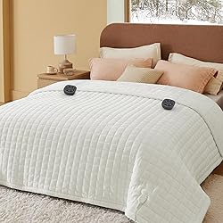 Bedsure Electric Blanket King Size - Dual Control
