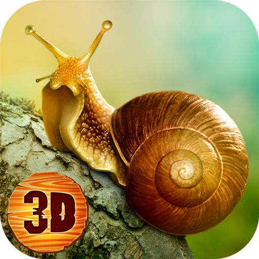 Land Snail Simulator Shell 3D Exploration of Micro World Small