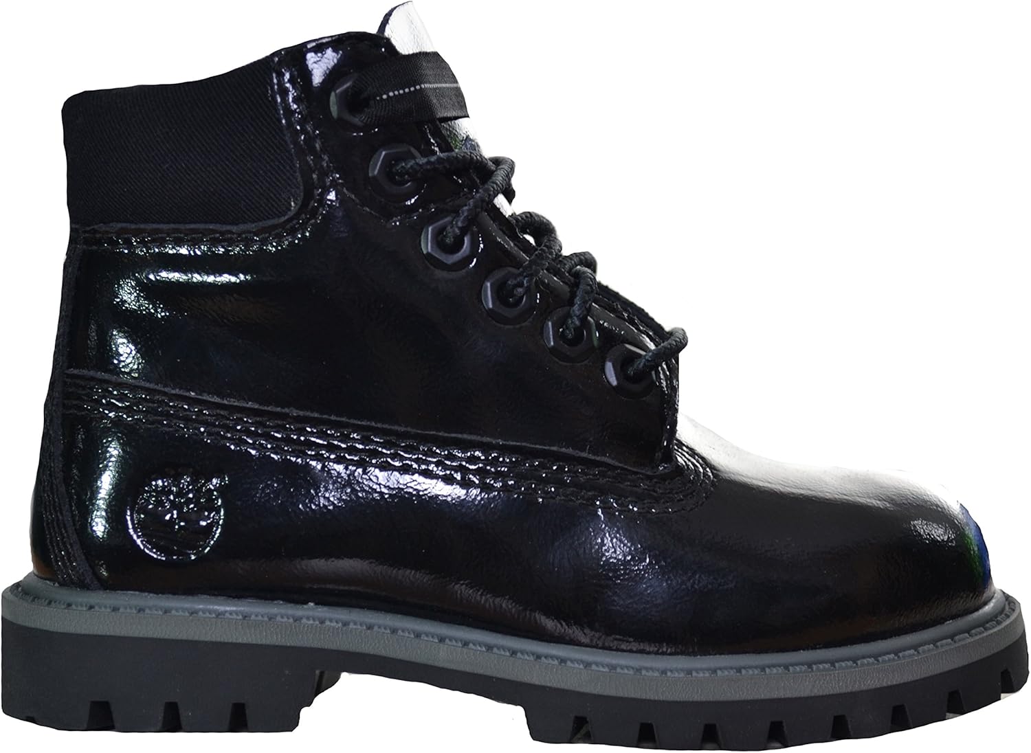 patent timberland boots