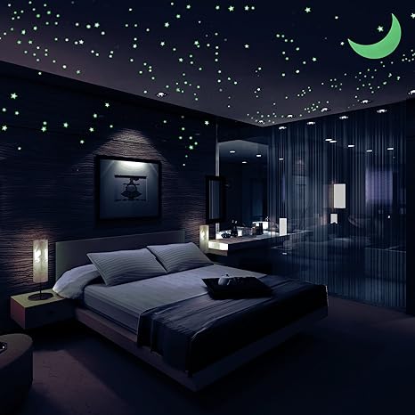 Buy Glow In The Dark Stars Decals Stickers Pack Of 446 408 Stars