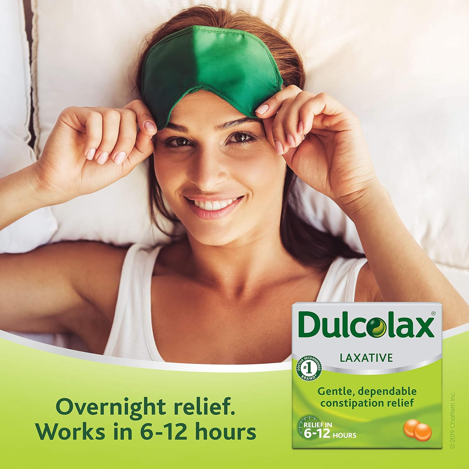 Dulcolax Laxative Tablets, 100 Count, Gentle, Reliable Overnight Relief from Constipation, Hard, Dry, Painful Stools, and Irregular Bowel Movements, Stimulates Bowel to Encourage Movement: Health & Personal Care
