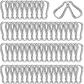 V-chen Heavy Duty Carabiner Clips,Spring Snap Hook Quick Link for Camping Hiking,Steel Carabiner Clip Buckle for Hammock Swing Fitness