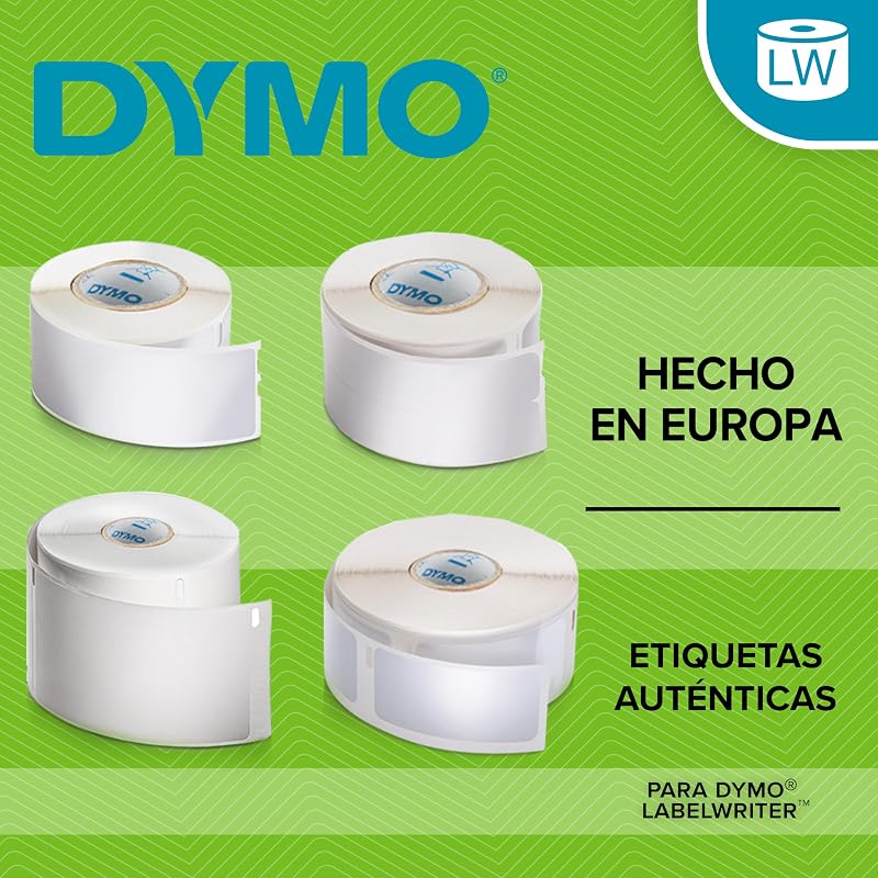 Etiquetas Multiusos Autênticas LW | 54 mm נ70 mm | 12 rolos de etiquetas 320 com suporte fácil de remover (3.840 peças) | autoadesivas | para etiquetadoras LabelWrite
