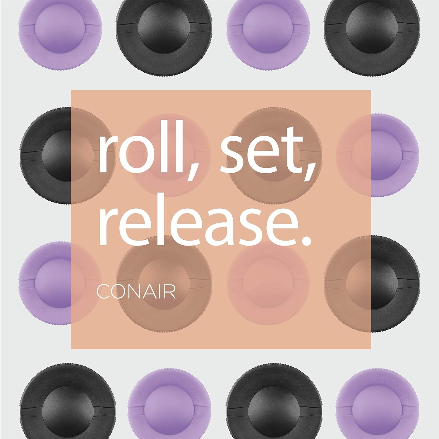 Conair Xtreme Instant Heat Ceramic Hot Rollers, Jumbo And Super Jumbo, Bonus Super Clips Included ( Exclusive): Beauty