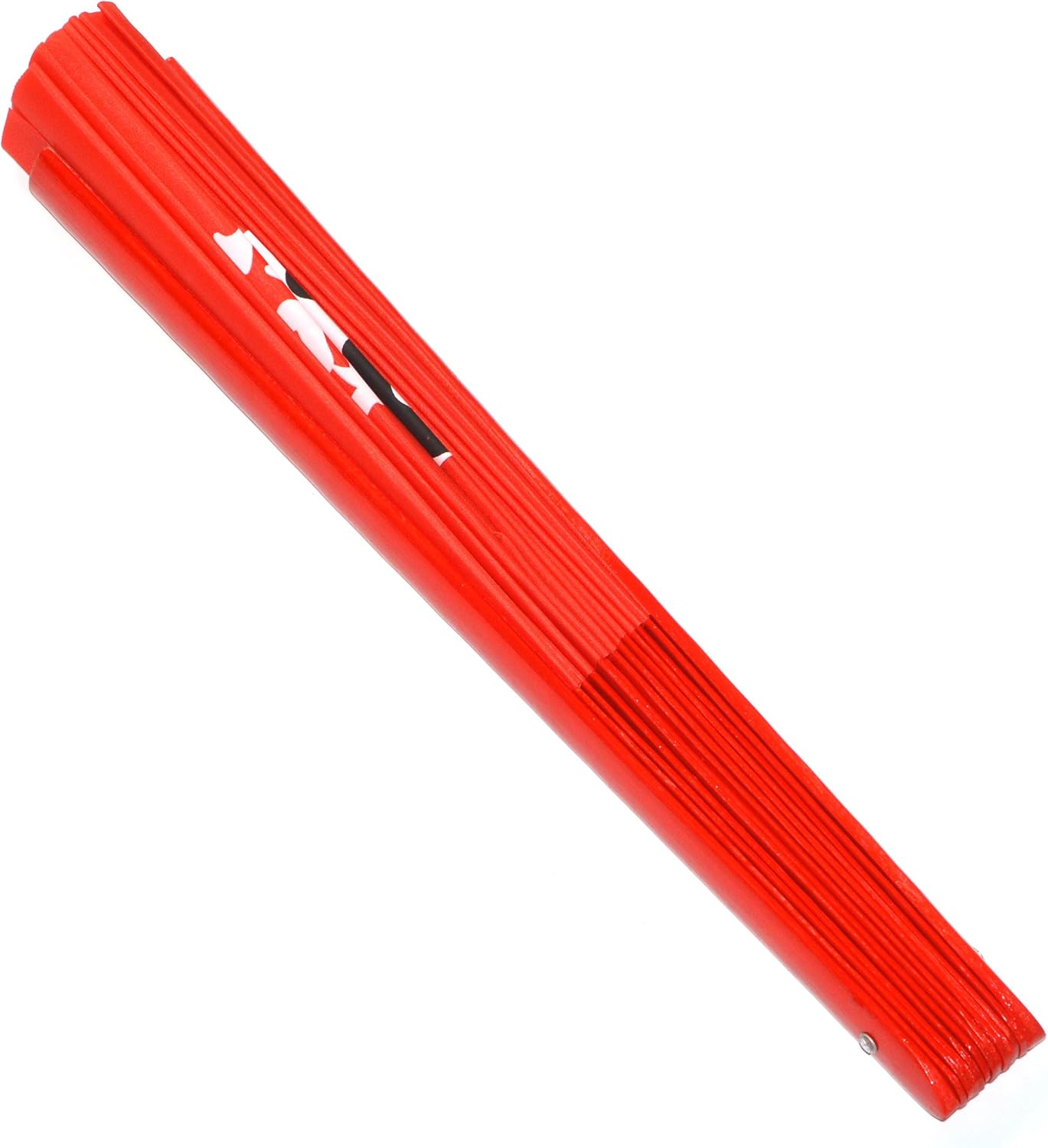 Medifier Chinese Kung Fu Tai Chi Fan Arts Dance/Practice Performance Bamboo Folding Fan Taichi worlds Red background - Image 4