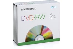 DVD-Rw 4.7gb Slim 4x 10pk