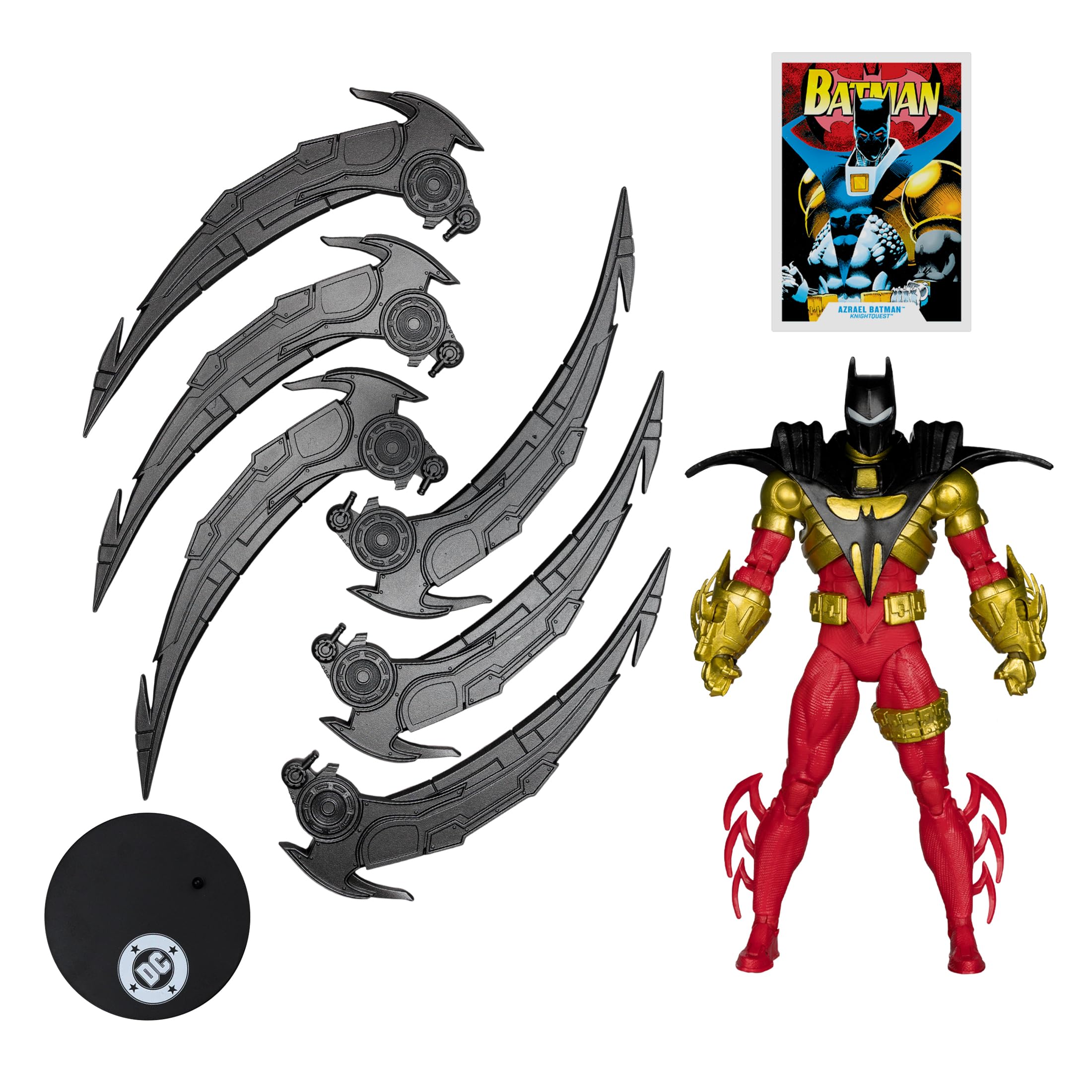 McFarlane Toys DC Multiverse Azrael Batman (Knightquest) 7in Action Figure