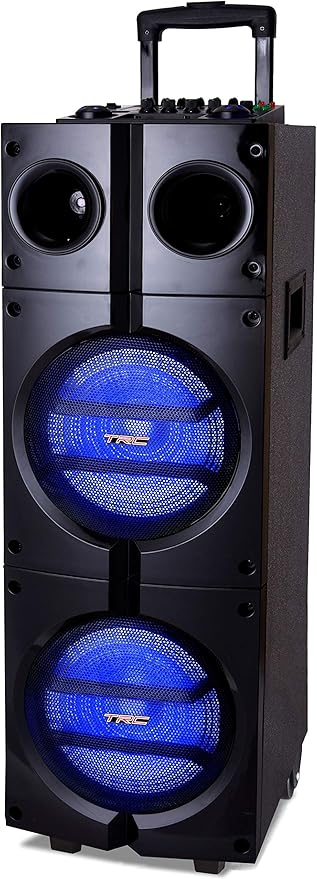 Caixa De Som Amplificada Trc 360w Caixa De Som Amplificada Trc Trc1000 Bluetooth 2 0 1000 Amazon Com Br
